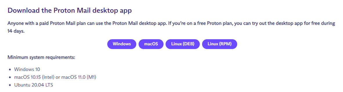 Introducing the New Proton Mail Desktop App